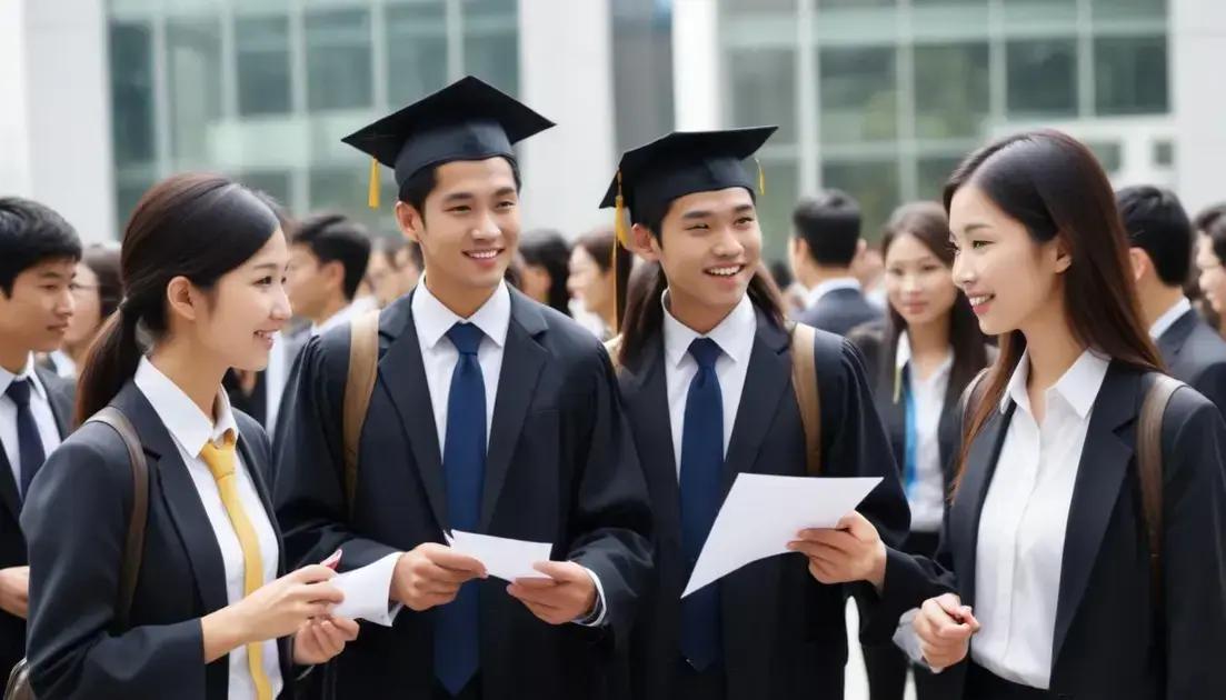 Oportunidades para trabalho após os estudos Oportunidades para trabalho após os estudos