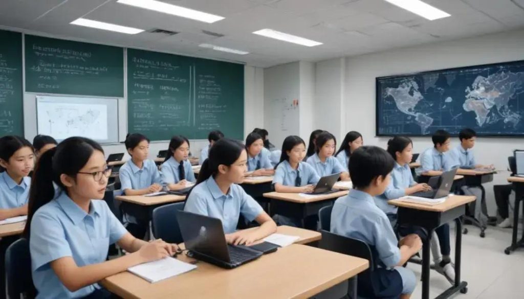 Inteligencia artificial en educación en Asia: revolución educativa