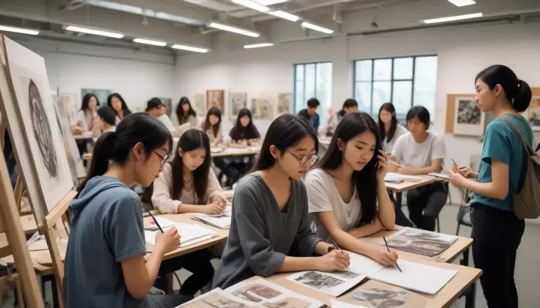Testimonios de estudiantes en universidades de arte asiáticas Testimonios de estudiantes en universidades de arte asiáticas
