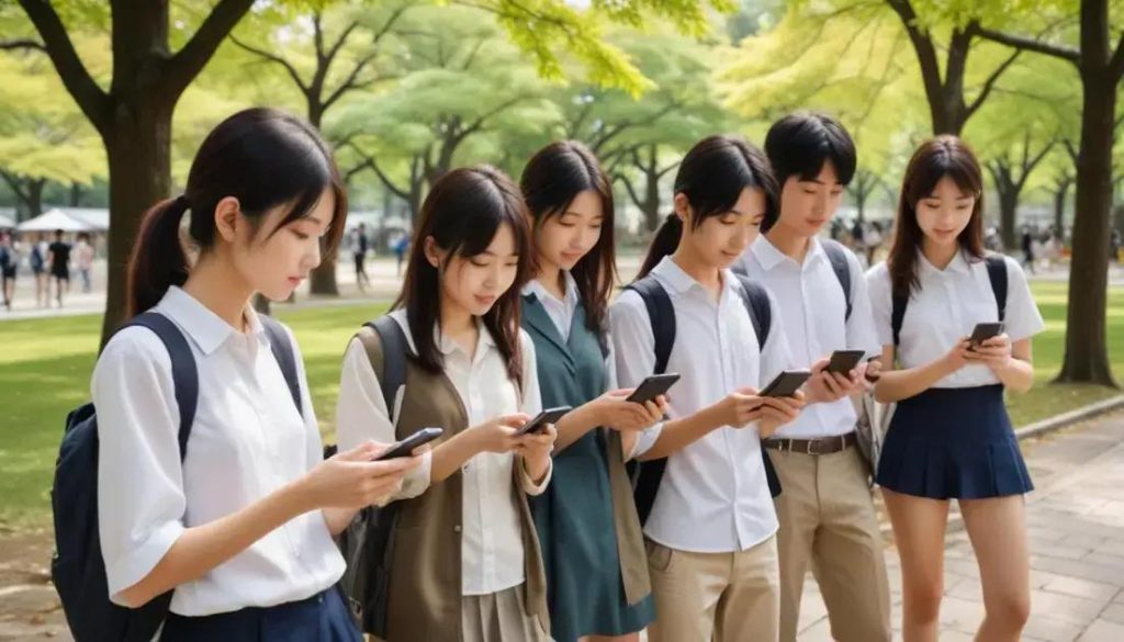 Nuevas aplicaciones móviles en Japón para estudiantes