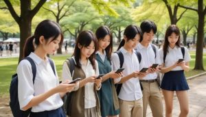 Nuevas aplicaciones móviles en Japón para estudiantes