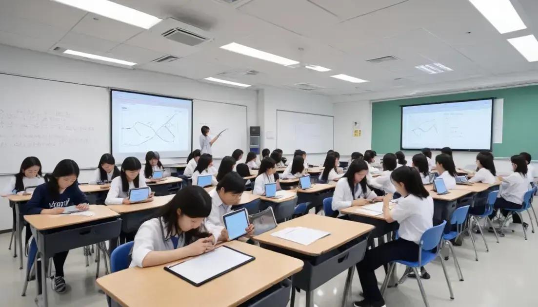 Impacto de la tecnología en la educación en Corea