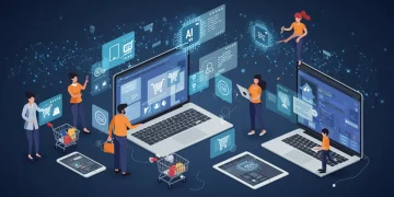 AI-powered personalized shopping experience on digital devices