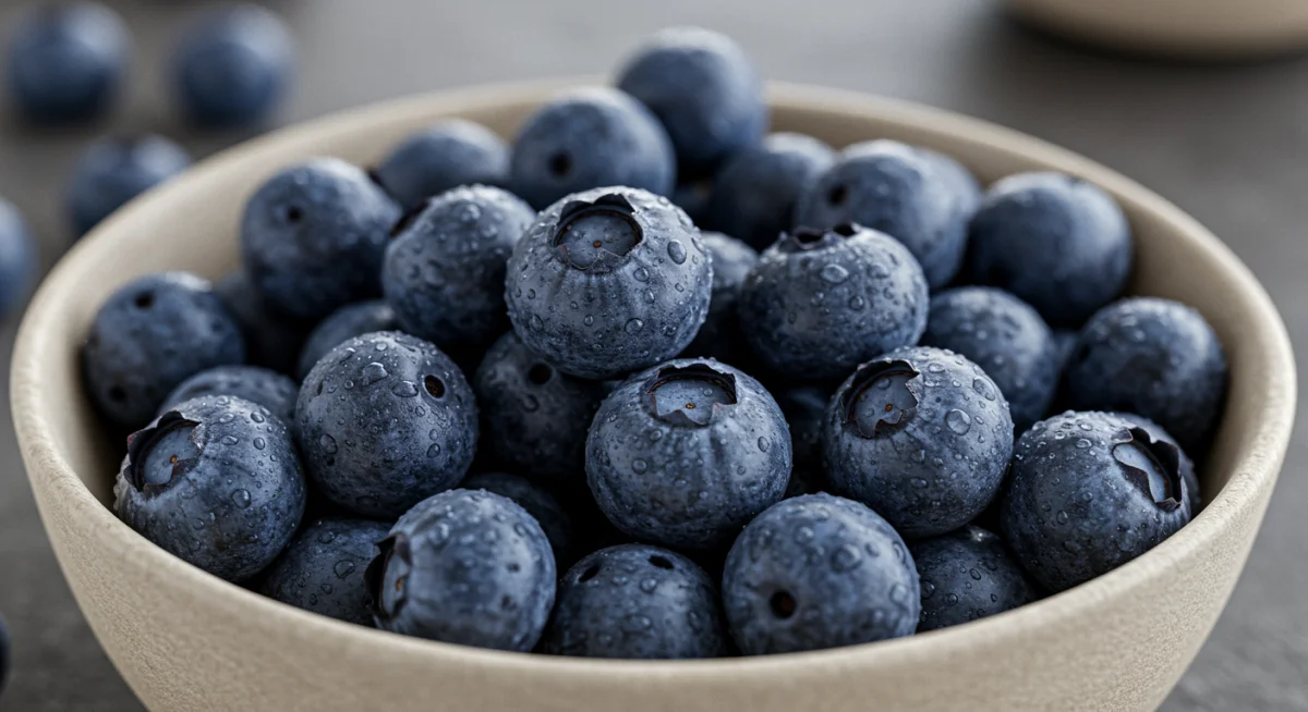 Fresh blueberries, a powerful antioxidant superfood