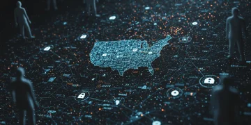 Global Cybersecurity Threats 2026: 5 Key Vulnerabilities for U.S. Businesses Illustration of global cybersecurity threats impacting U.S. businesses in 2026 with a focus on data protection and network security.