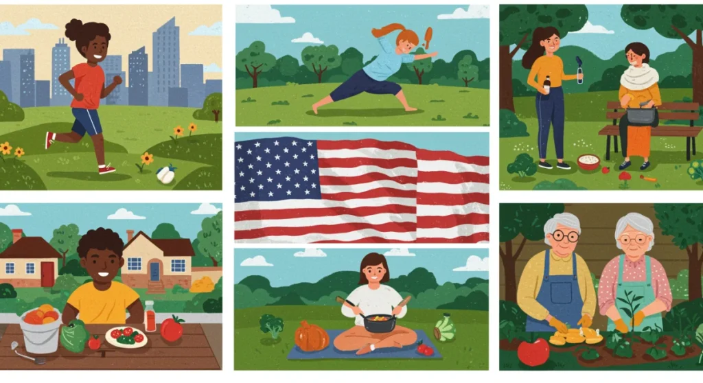 American Lifestyle Choices: Reduce Health Risks by 15% in 6 Months