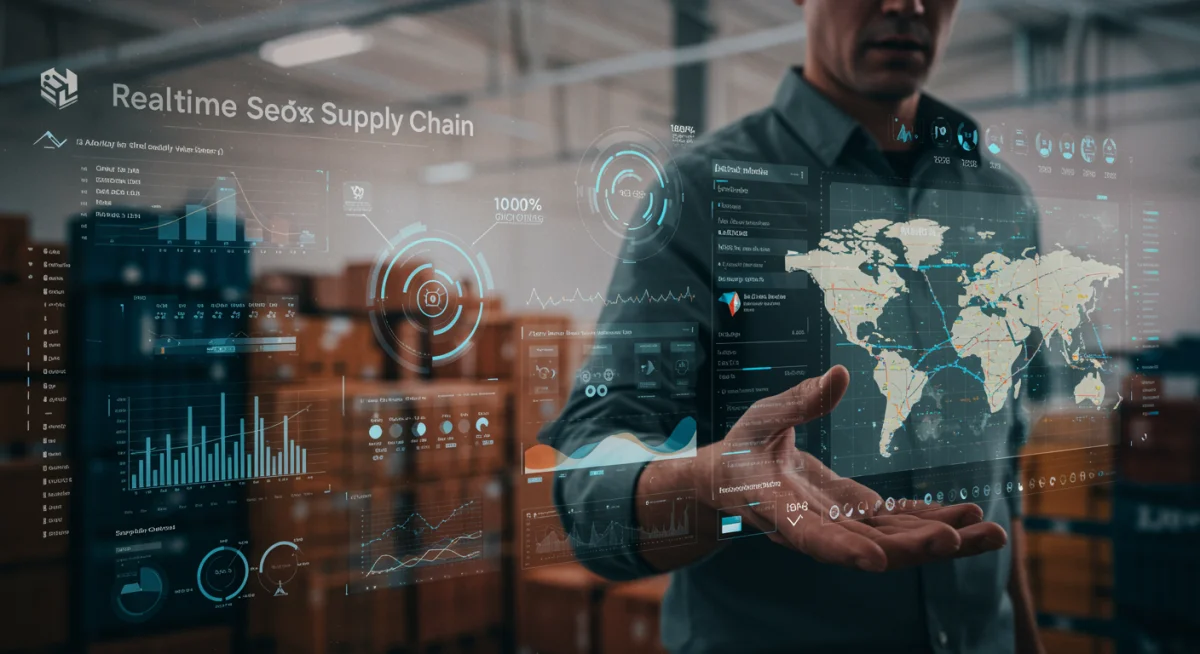 Real-time data and technology for supply chain visibility