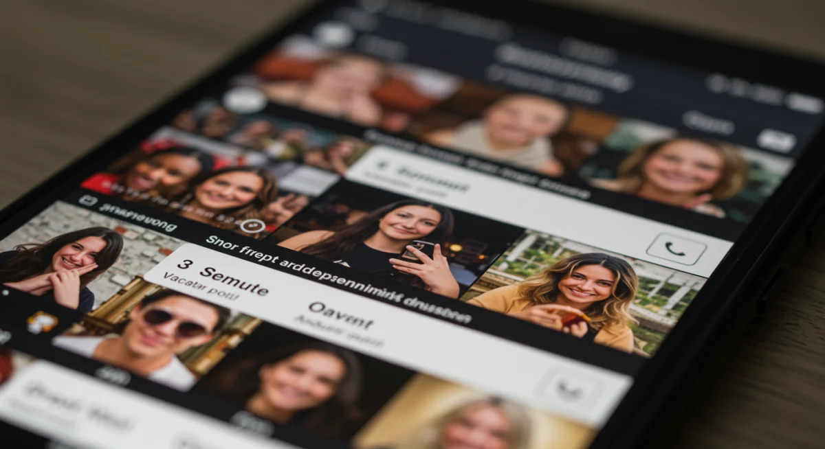 Smartphone screen showing diverse content from independent creators on a social media feed.