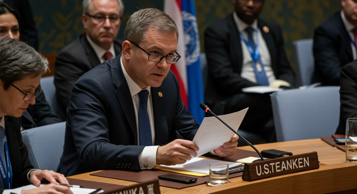 US diplomat negotiating UN peacekeeping funding