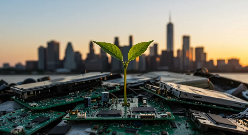 U.S. Sustainable Tech: Reducing E-Waste by 12% in 18 Months