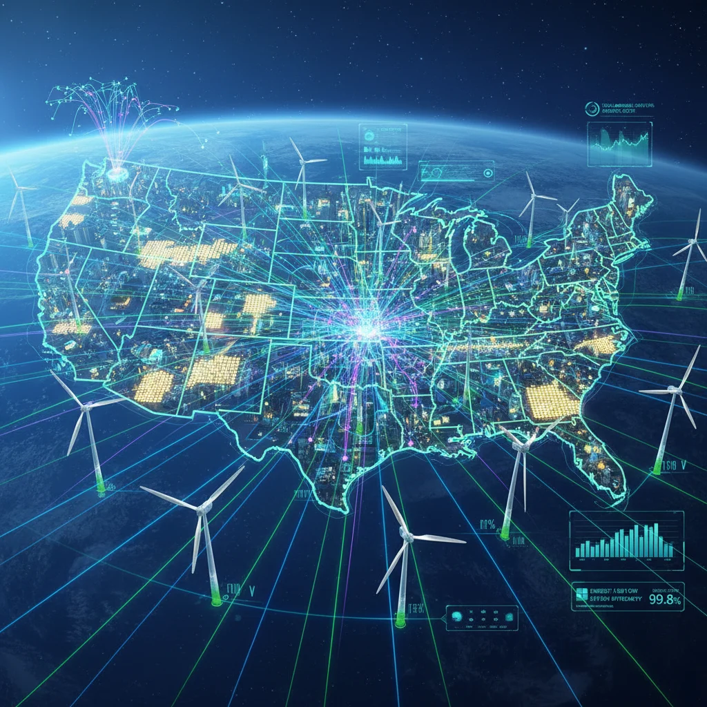 AI Revolutionizes US Energy Grids: 10% Efficiency Boost Predicted