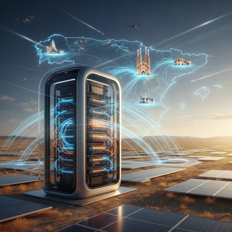 Infraestructura de Edge Computing en España, optimizando la latencia y seguridad de datos