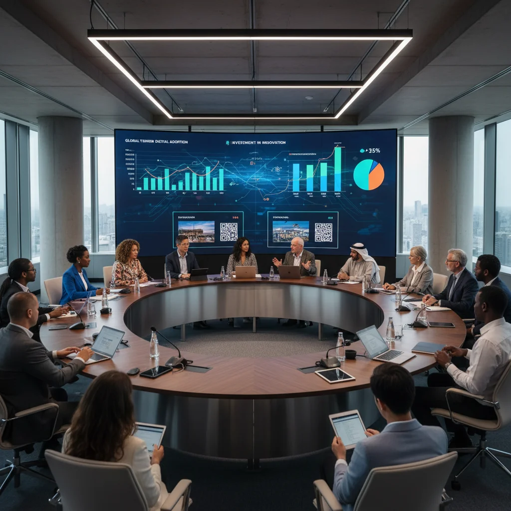 Expertos del sector turístico debatiendo sobre la transformación digital y la inversión estratégica.