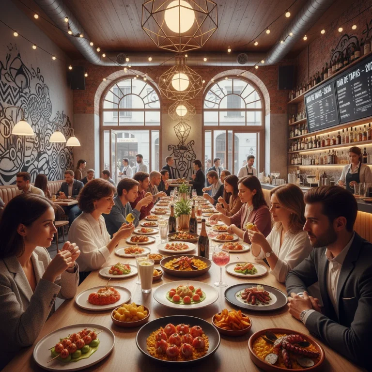 Futuro de la gastronomía española: tapas innovadoras y ambiente moderno