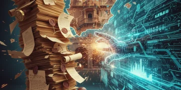 Choque entre la burocracia tradicional y la innovación tecnológica en el contexto español.