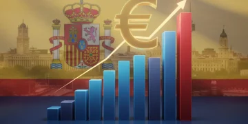 Gráfico visual sobre la deuda pública española y los desafíos fiscales para 2026